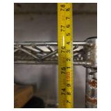 Metal Storage Rack with Food Containers and More!