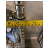 Metal Storage Shelf On Casters