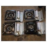 Chef Master Portable Butane Stove 90011 - Set of 4