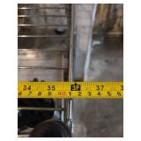 Restaurant Kitchen Supplies Including Metal Storage Shelf and More!