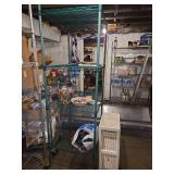 Metal Wire Shelving Unit and More!