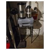 Commercial Coffee Service Set, Metal Storage Rack, and More!