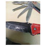 Pocket Knife Collection - Wartech and Multi-tool Set