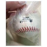 1994 Florida Marlins MLB Fotoball Baseball - Bryan Harvey