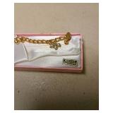 Cloisonne Butterfly Charm Bracelet