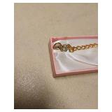 Cloisonne Butterfly Charm Bracelet