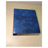 2000s Topps Baseball Card Collection in Blue Album