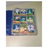 2000s Topps Baseball Card Collection in Blue Album