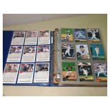 2000s Topps Baseball Card Collection in Blue Album