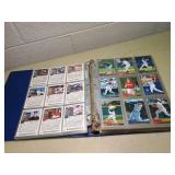 2000s Topps Baseball Card Collection in Blue Album