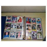 2000s Topps Baseball Card Collection in Blue Album