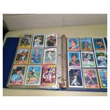 2000s Topps Baseball Card Collection in Blue Album