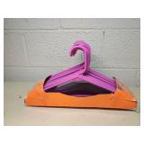 Room Essentials Pink Plastic Hangers - 20 Pack