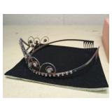 Babeyond Crystal 40th Tiara Headband