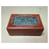 Serenity Prayer Musical Memory Box