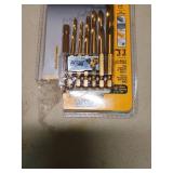 DeWalt 7-Piece Titanium Pilot Point Drill Bit Set