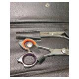Professional Hairdressing Scissors Set with Leather Case