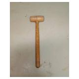 Vintage Wooden Mallet Tool