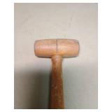 Vintage Wooden Mallet Tool