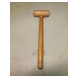 Vintage Wooden Mallet Tool
