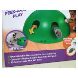 Pop N Play Interactive Cat Toy with Motorized Peek-A-Boo