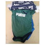 Puma Baby 5-Pack Bodysuits 3-6M