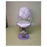 Battat Purple Polka Dot Salon Chair