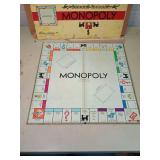 1950s Parker Brothers Monopoly Board Game