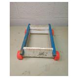 Playskool Wooden Rolling Cart