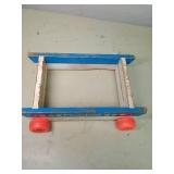 Playskool Wooden Rolling Cart