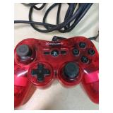 PowerA Red Crystal PS3 Controller