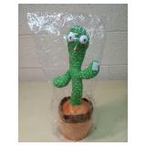 Dancing Cactus Plush Toy with Sound
