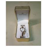 Minicci Heart-Shaped Watch with Lock Charm