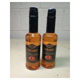 Private Selection Caramel Flavored Syrup 12.7 fl oz lot of 2