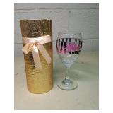 Girls Night Wine Glass with Gift Box Set