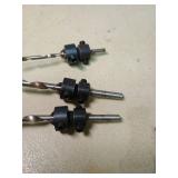 Adjustable Wood Drill Bits with Depth Stop