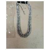 Paparazzi Crystal Tennis Necklace and Earring Set