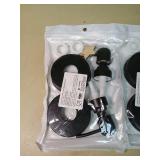 Black Mason Jar Soap Dispenser Lids with Pump - 2 Pack lot of 2