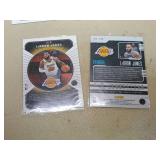 2021-22 LeBron James Lakers Basketball Card Collection