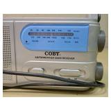 Coby AM/FM/Weather Band Radio Receiver