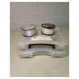 Fishing Tackle Box Set with Line and Lures