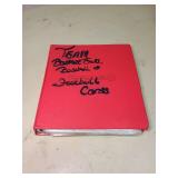 Upper Deck Sports Card Collection with Binder