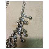 Paparazzi Crystal Bell Drop Necklace Set