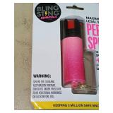 Bling Sting Pink Pepper Spray with UV Dye