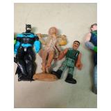 DC Comics & Military Action Figure Lot