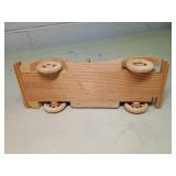 Handcrafted Wooden Classic Car Model
