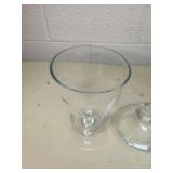 Clear Glass Apothecary Jar with Lid