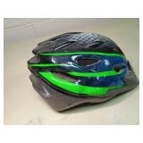 Bell Adult Cycling Helmet - Black/Blue/Green