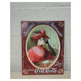 Coca-Cola Victorian Style Advertising Sign