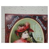 Coca-Cola Victorian Style Advertising Sign